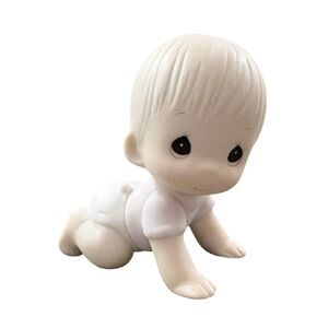 Vintage 1983 Jonathan & David Precious Moments Baby Crawling Figurine
